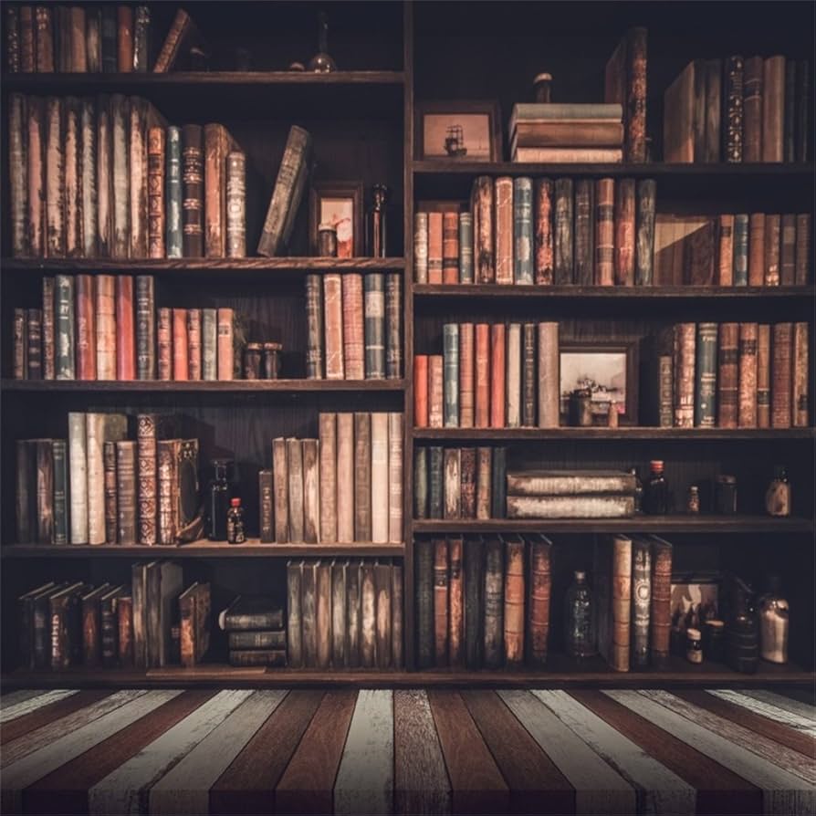 Library bookshelf
